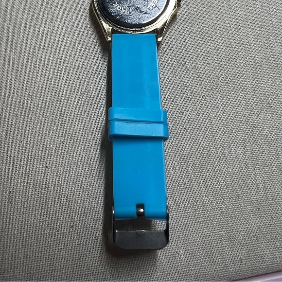 Blue and gold watch - Picture 4 of 7